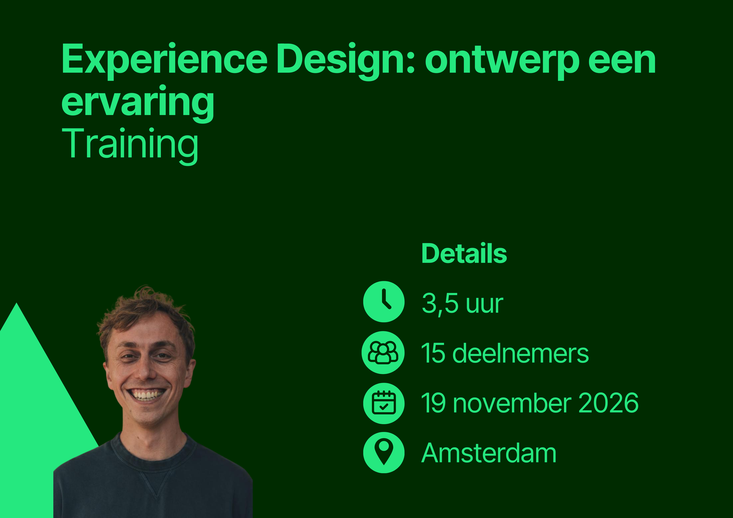 Experience Design: ontwerp een ervaring